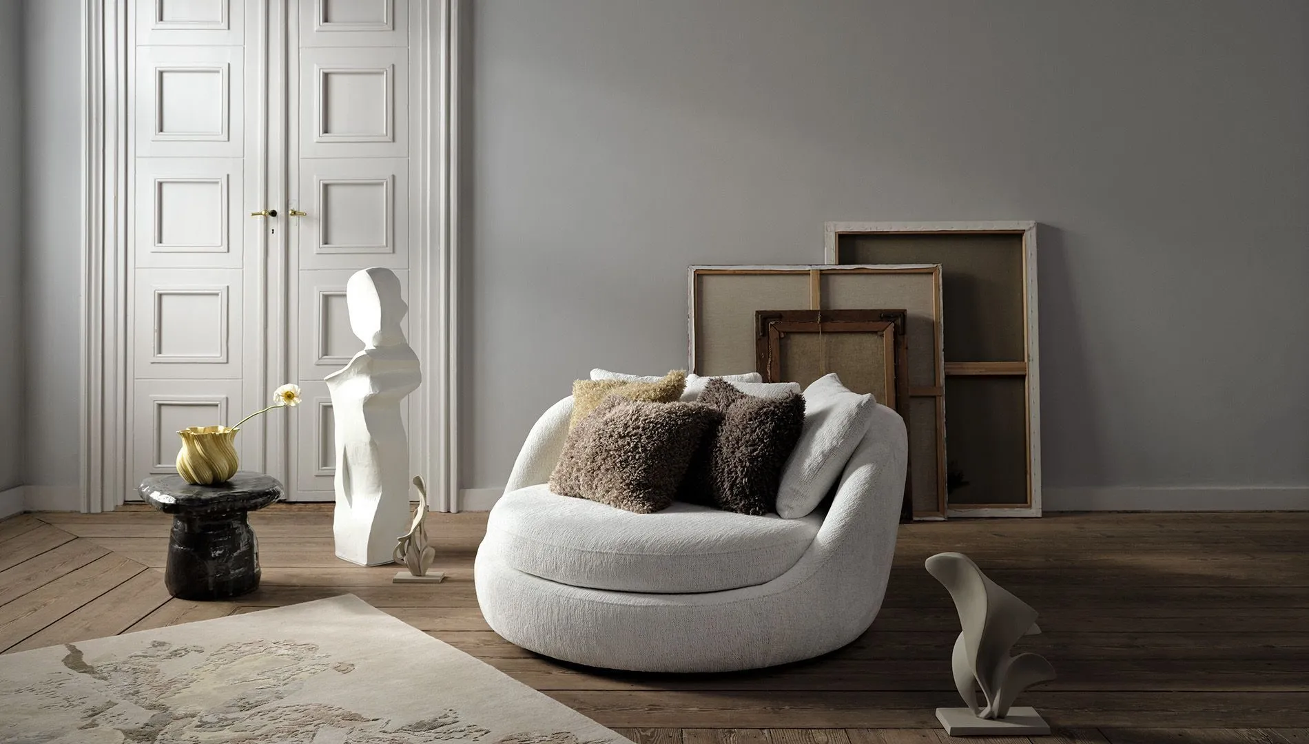 Подушка Teddy -  Под заказ в интерьере