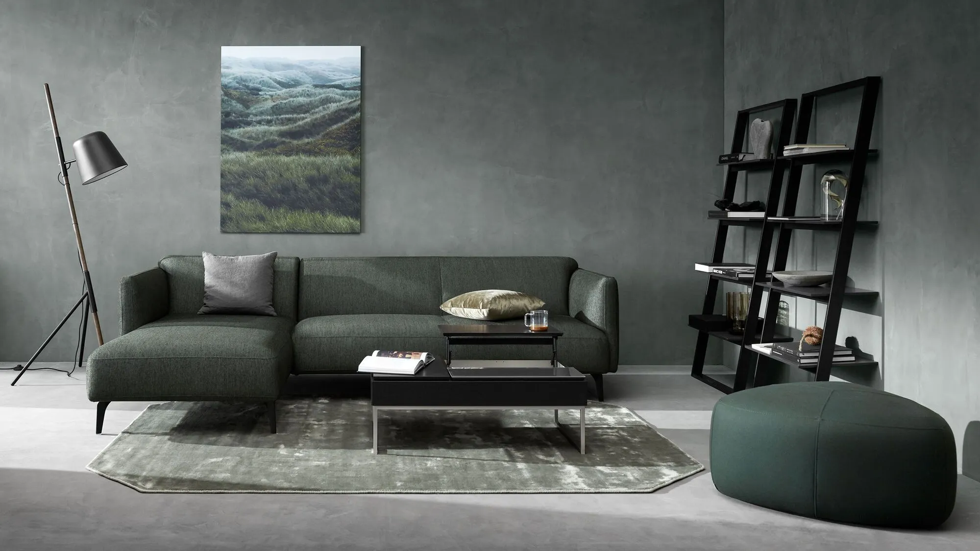 Стенка Bordeaux -  В наличии в интерьере