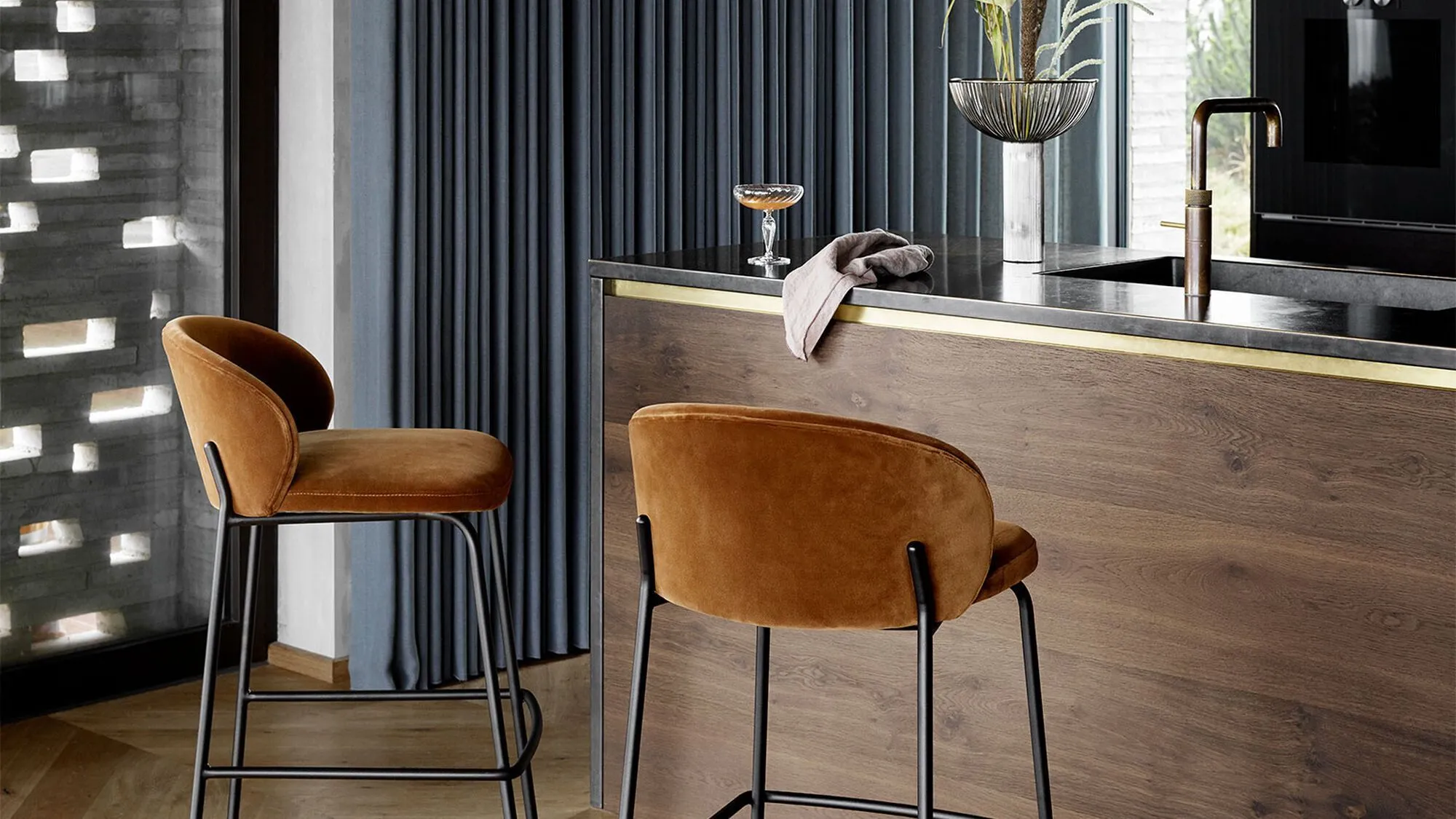 Барный стул Princeton -  Под заказ в интерьере