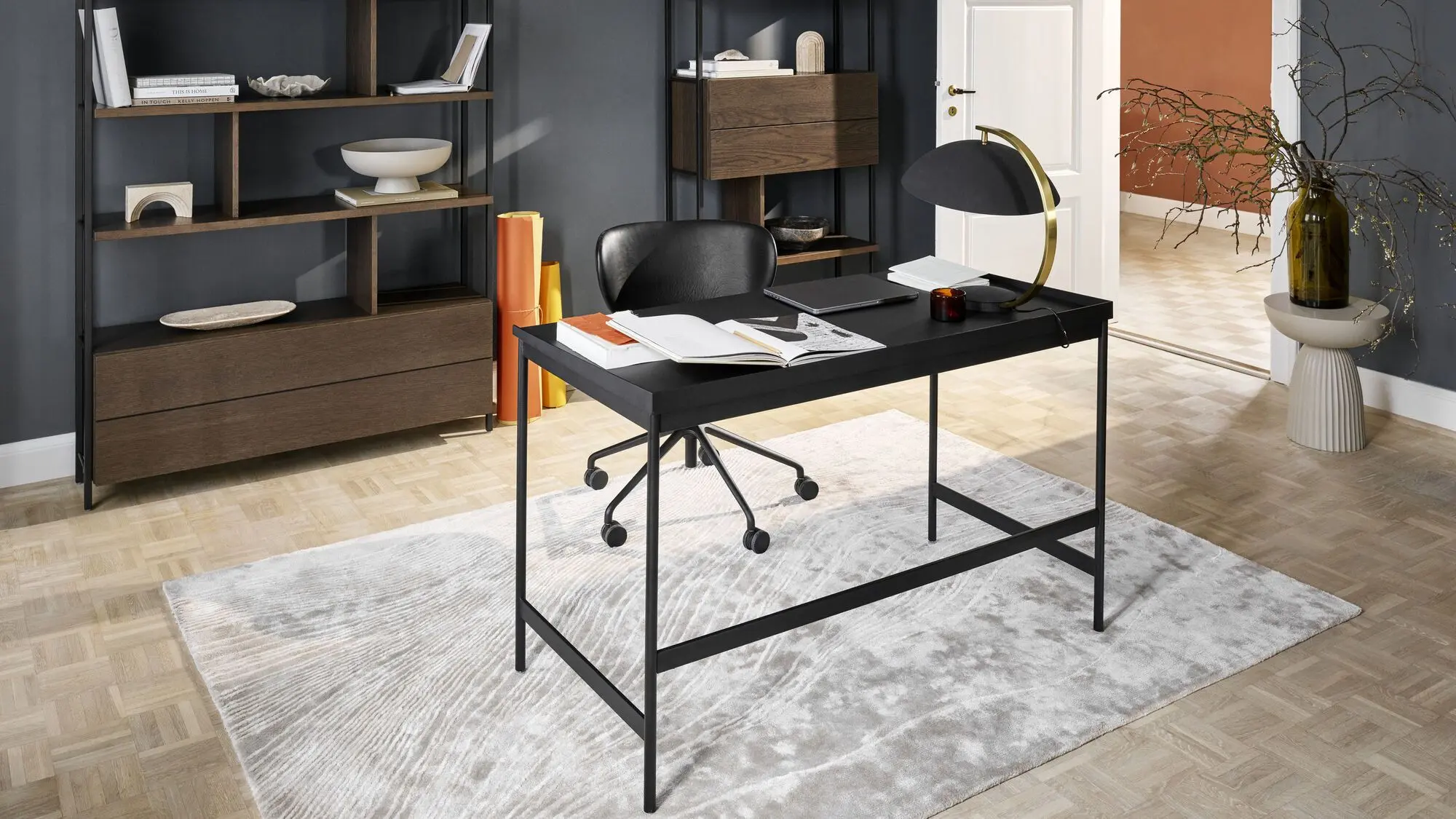 Система  для хранения Calgary c выдвижным ящиком -  В наличии в интерьере