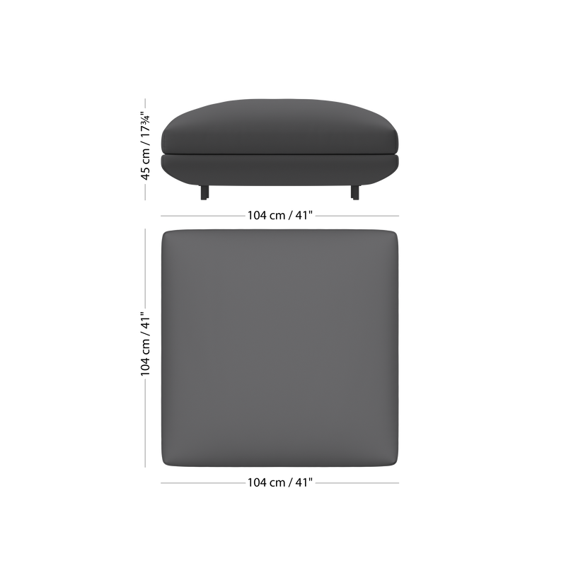 Пуф Salamanca - Tuscany бежевого цвета 3201 -  В наличии