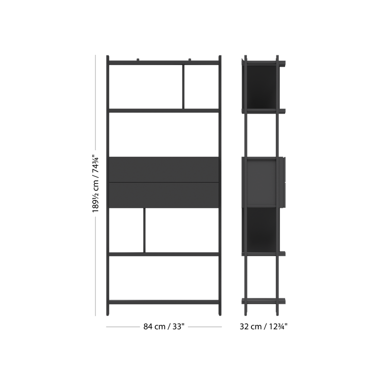 Система  для хранения Calgary c откидной дверцей спереди -  В наличии
