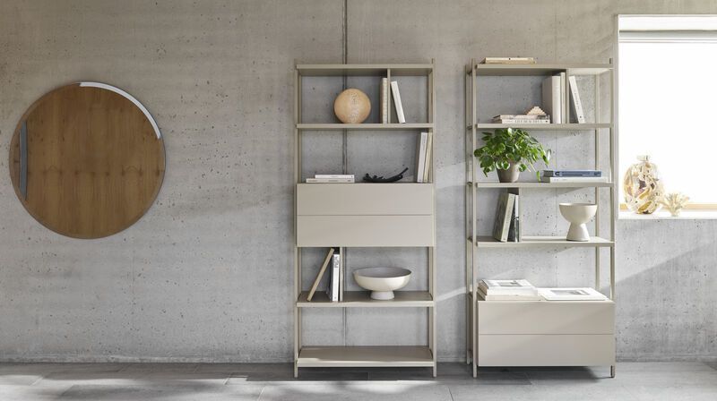 Система  для хранения Calgary c откидной дверцей спереди -  В наличии в интерьере