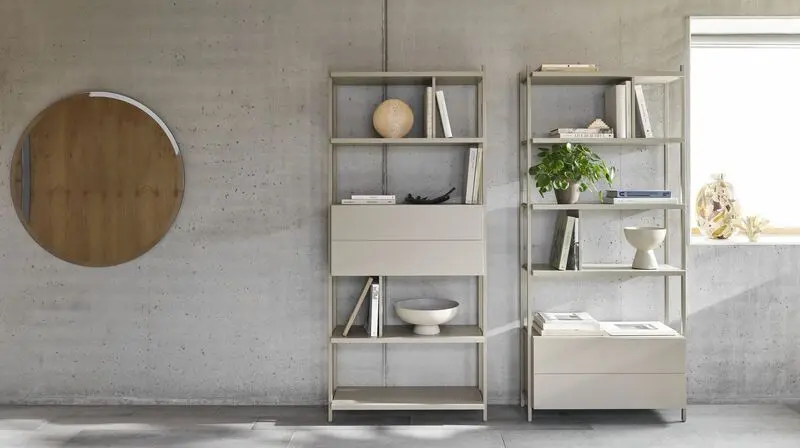 Система  для хранения Calgary c откидной дверцей спереди -  Под заказ в интерьере