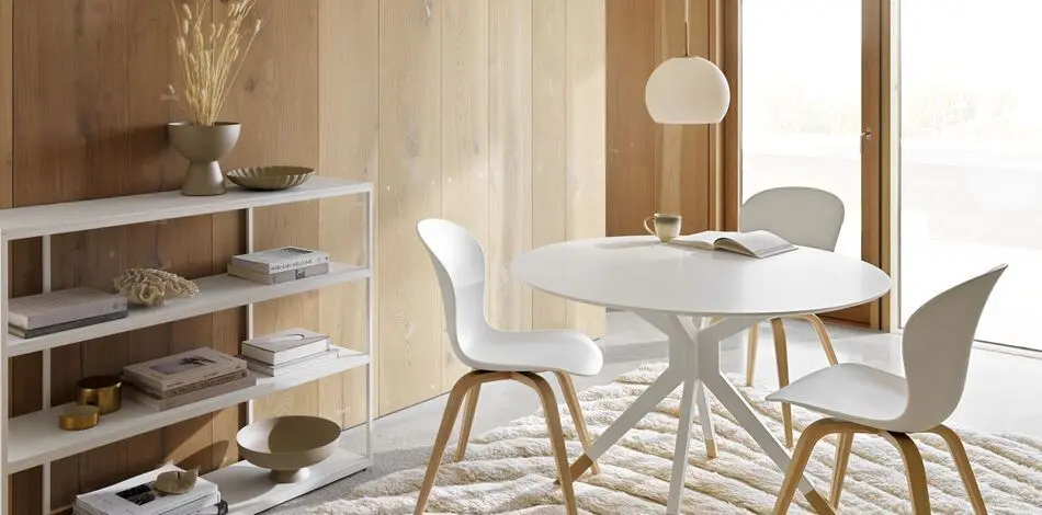 Обеденный стул Hauge - Skagen 3163 Темно-синяя ткань  -  Под заказ в интерьере