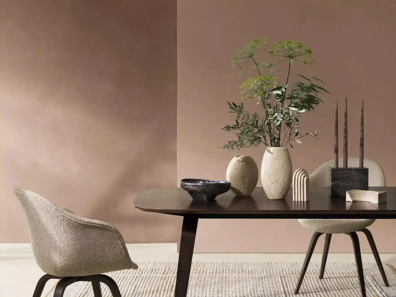 Блюдо Curve -  Под заказ в интерьере