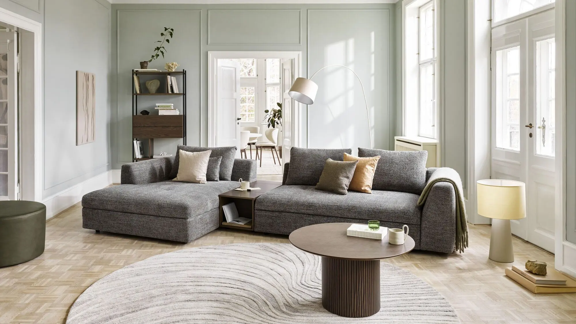 Система  для хранения Calgary c выдвижным ящиком -  В наличии в интерьере