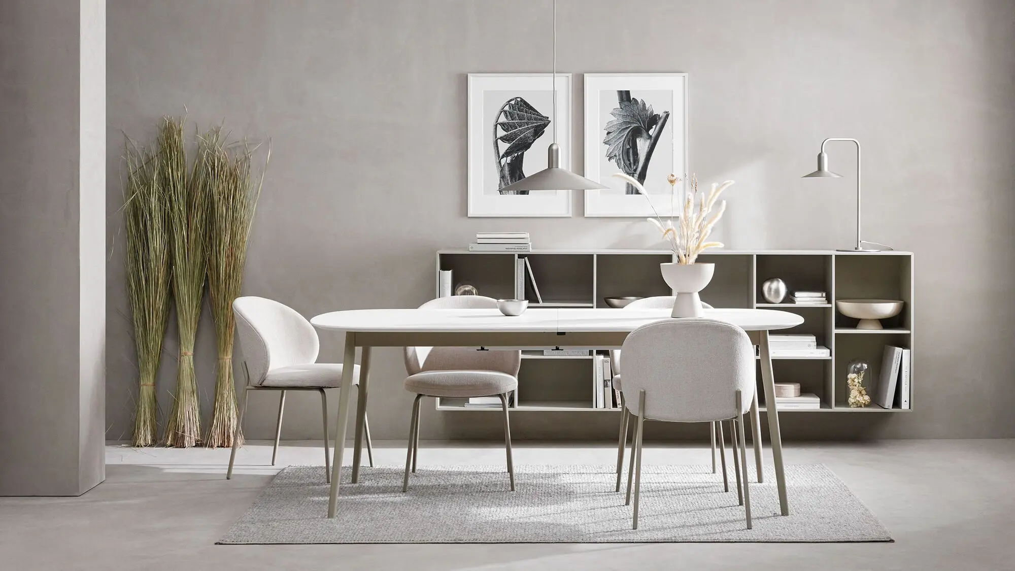 Обеденный стул Princeton - Napoli 2251 Ткань серо-коричневого цвета  -  Под заказ в интерьере