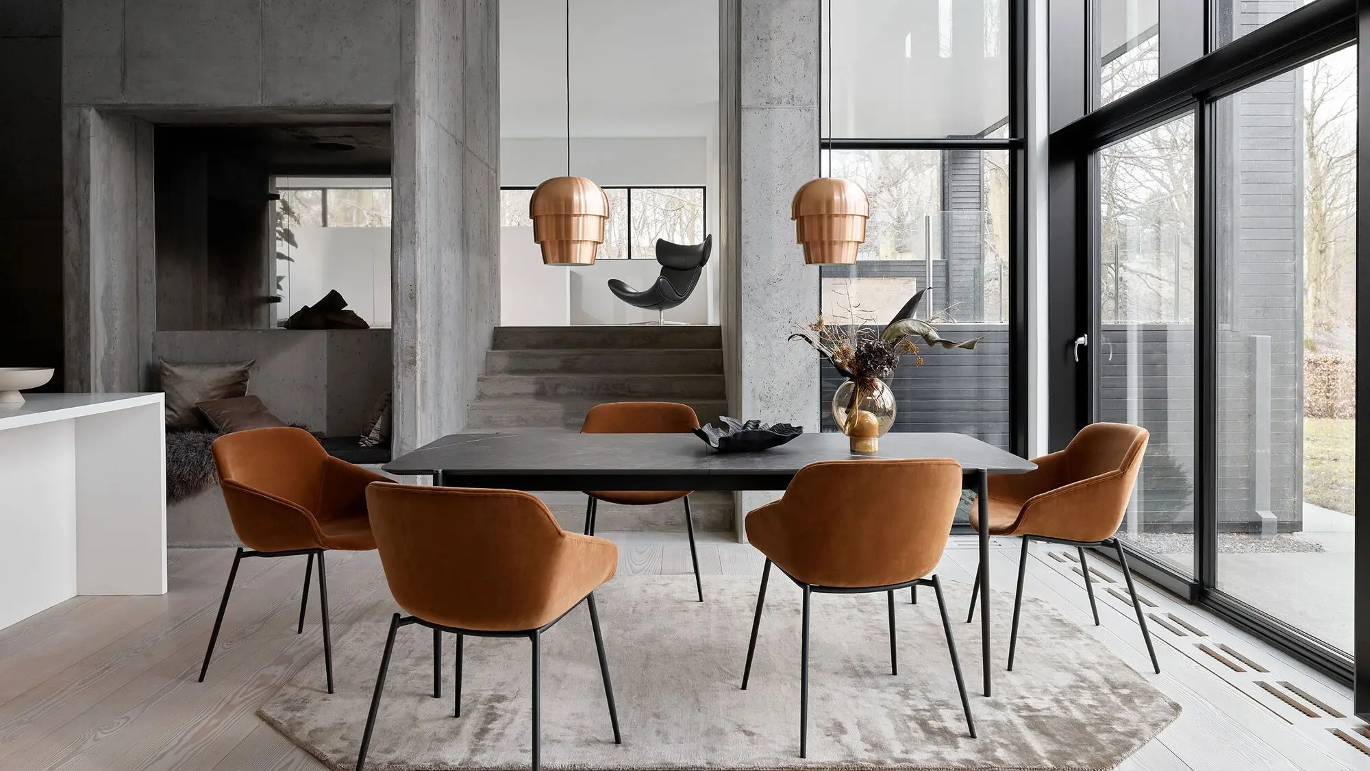 Скульптура Velvet leaf -  В наличии в интерьере