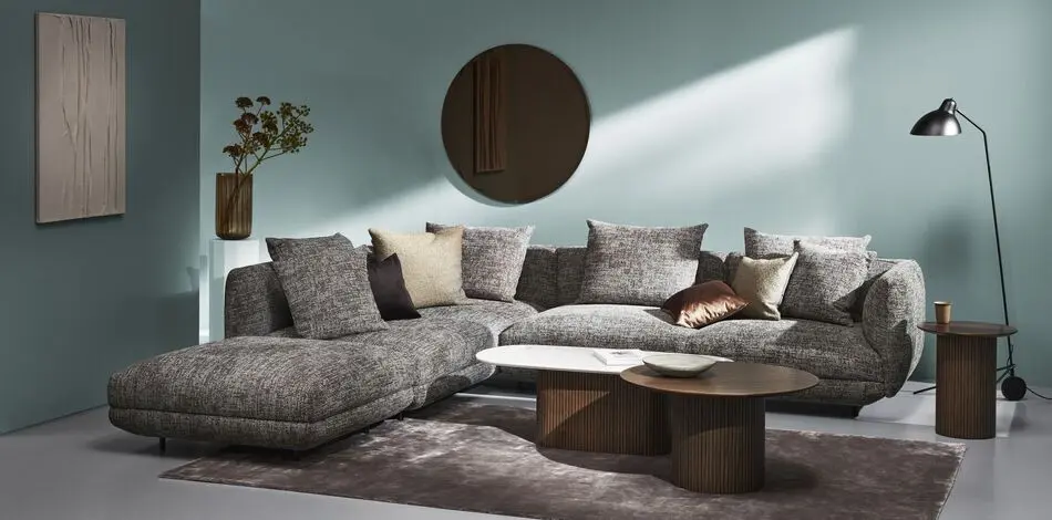 Пуф Salamanca - Tuscany бежевого цвета 3201 -  В наличии в интерьере