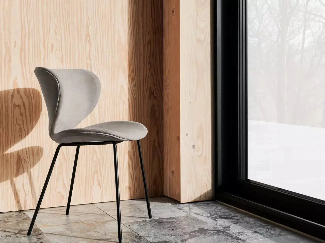 Cтул Hamilton без поворотной функции - Skagen 3165 Зеленая ткань  -  Под заказ в интерьере