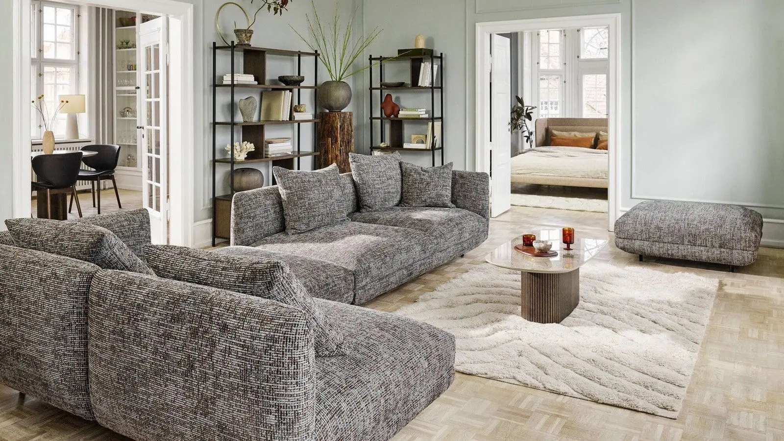 Система  для хранения Calgary c выдвижным ящиком -  В наличии в интерьере