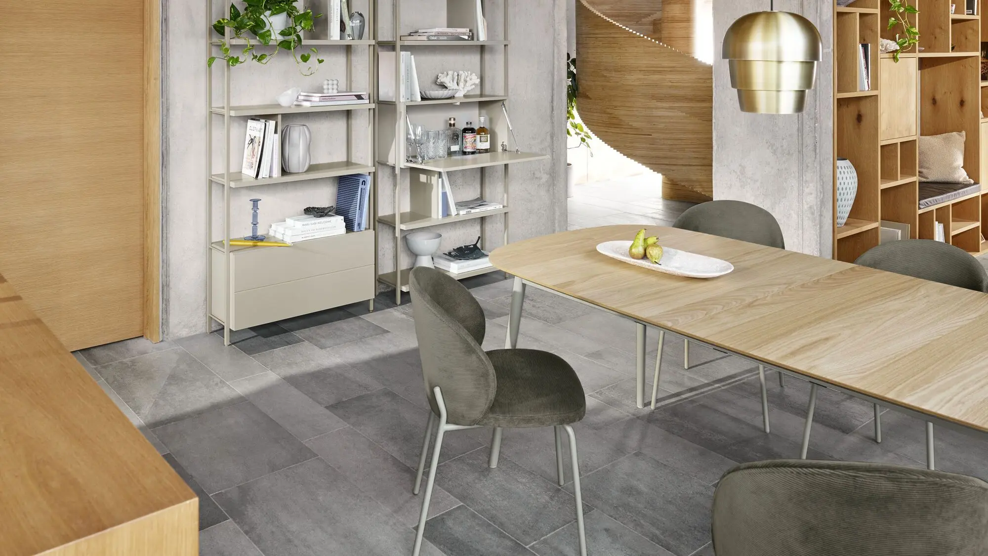 Система  для хранения Calgary c выдвижным ящиком -  В наличии в интерьере