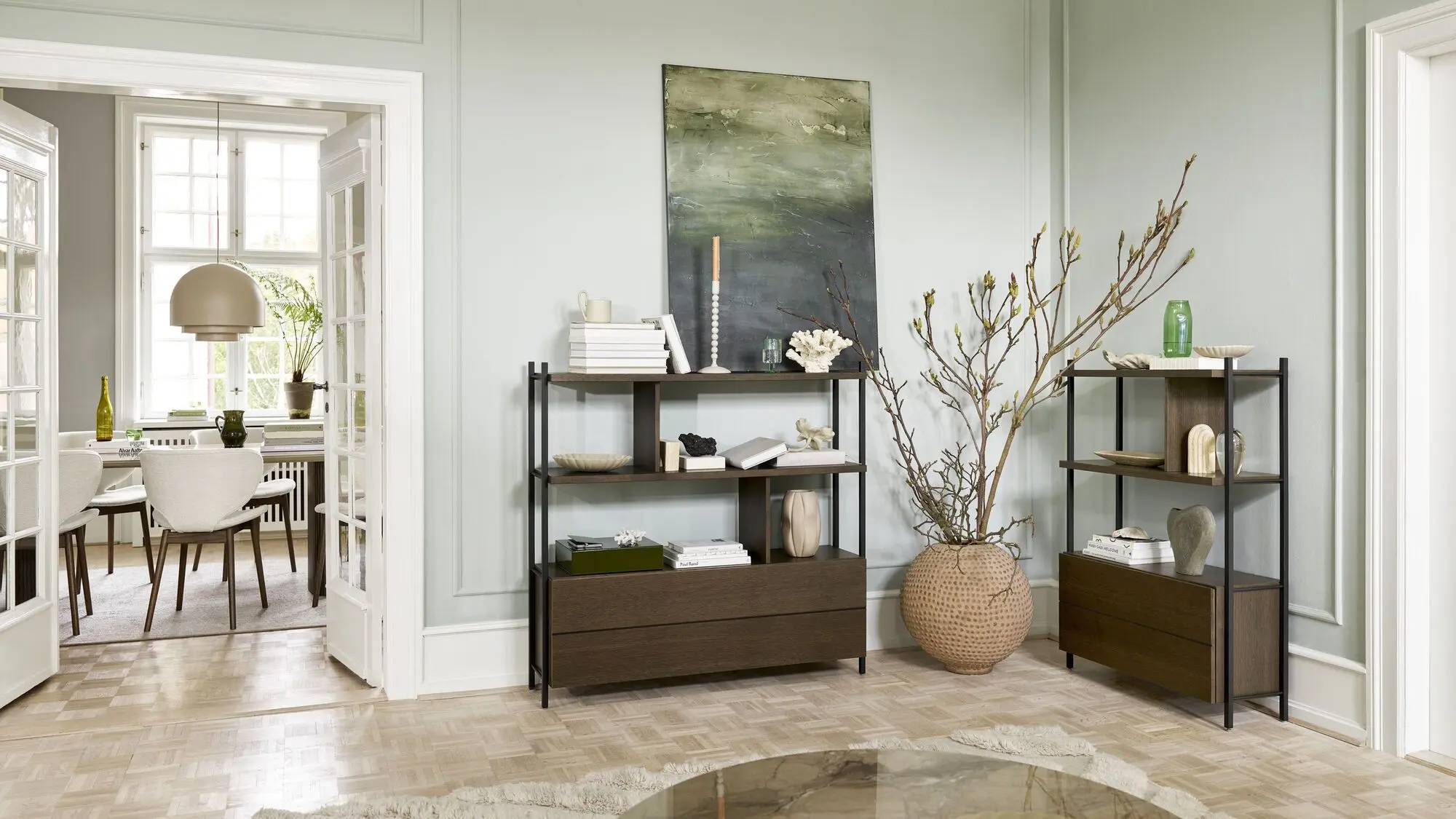 Система  для хранения Calgary c выдвижным ящиком -  В наличии в интерьере