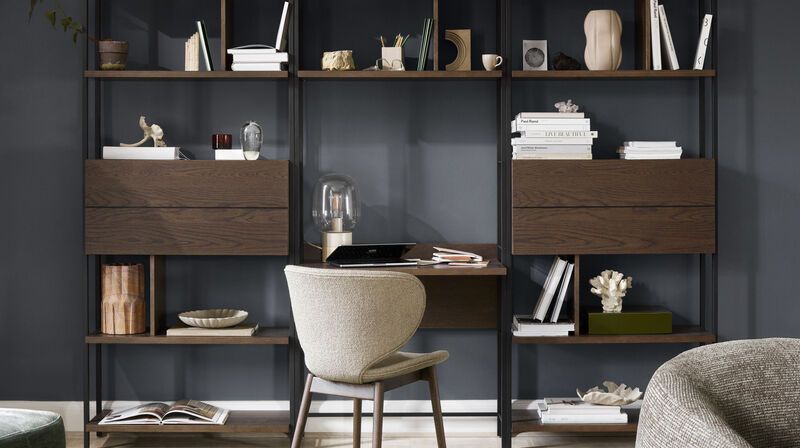 Система  для хранения Calgary c откидной дверцей спереди -  В наличии в интерьере