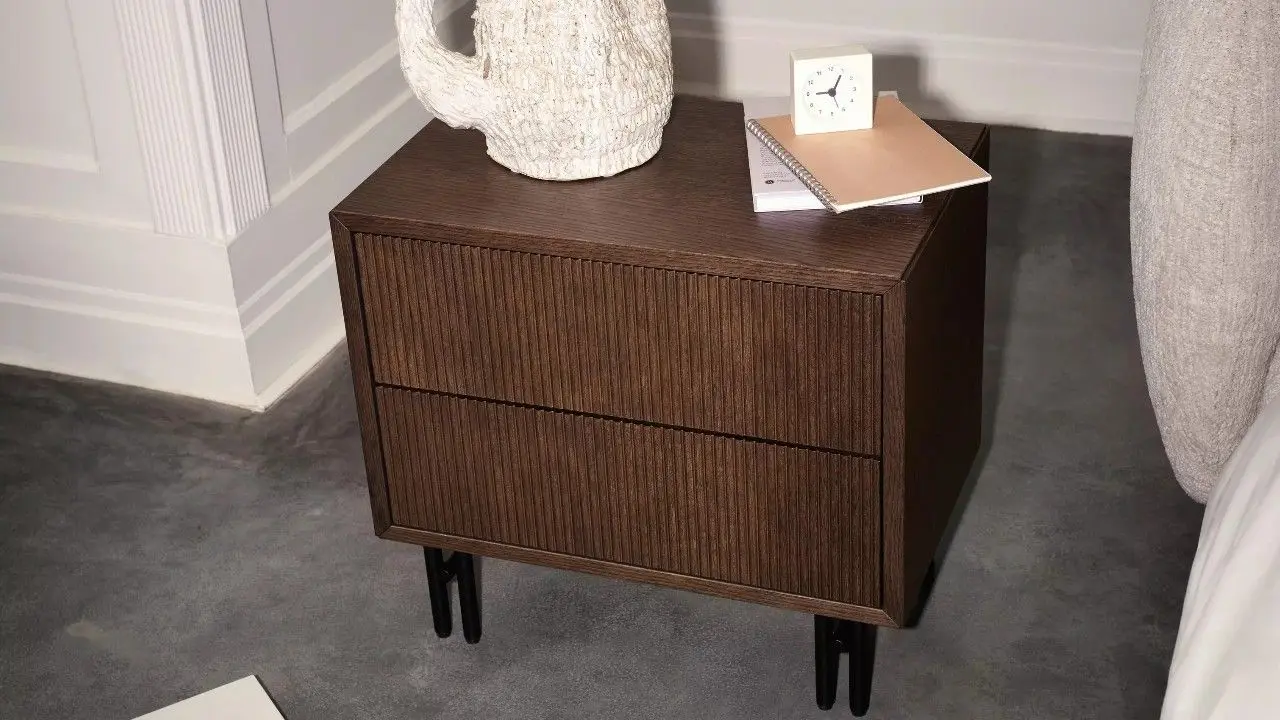 Прикроватная тумба на ножках Element -  Под заказ в интерьере