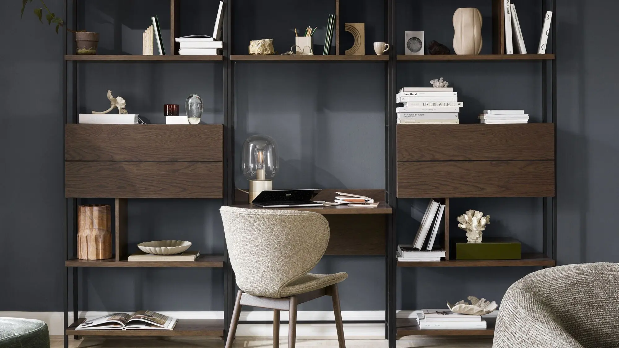 Система  для хранения Calgary c выдвижным ящиком -  В наличии в интерьере