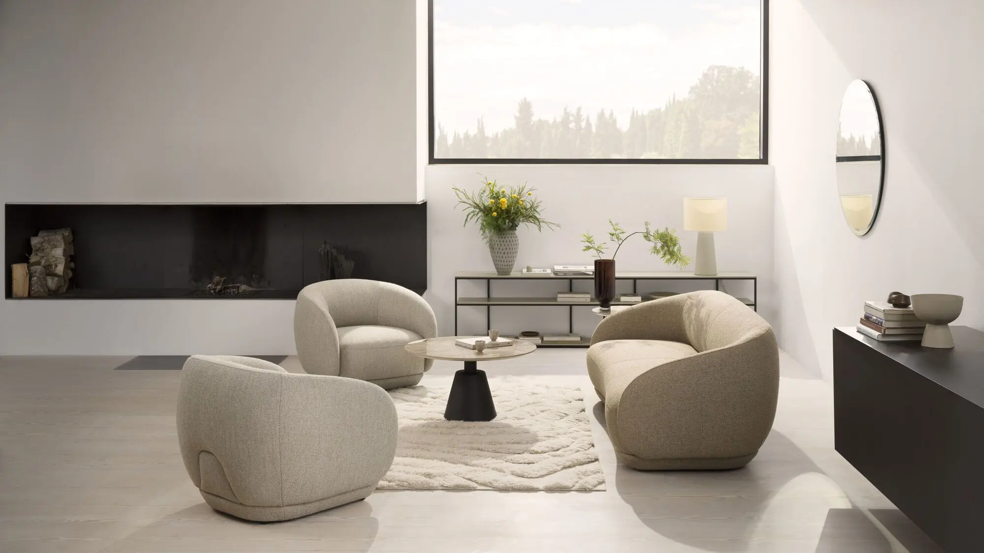 2,5-местный диван Bolzano - Tuscany зеленого цвета 3204 -  Под заказ в интерьере