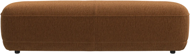 Скамейка Bolzano - Lucca ткань светло-коричневого цвета 3324 -  Под заказ