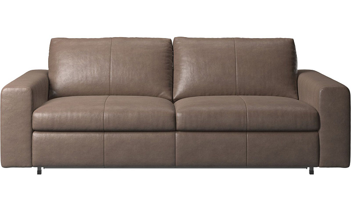 Диван-кровать Taylor - York 5122 Кожа светло-коричневого цвета  -  Под заказ