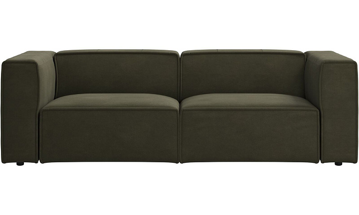 Диван Carmo - York  5121 Kожа светло-зеленая -  Под заказ