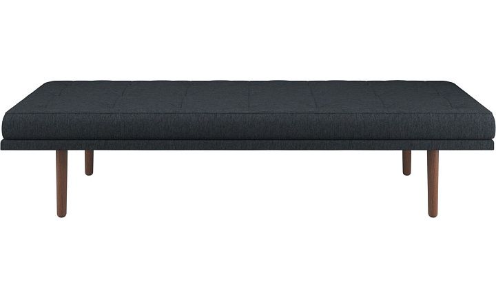 Кушетка Fusion - Bristol 3065 Синяя ткань  -  Под заказ