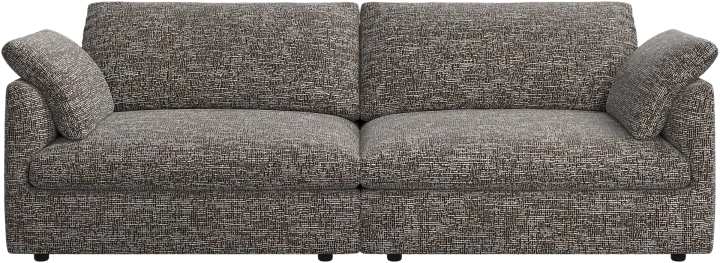 3-х местный диван Milano из двух модулей - Tuscany коричневого цвета 3202 -  Под заказ