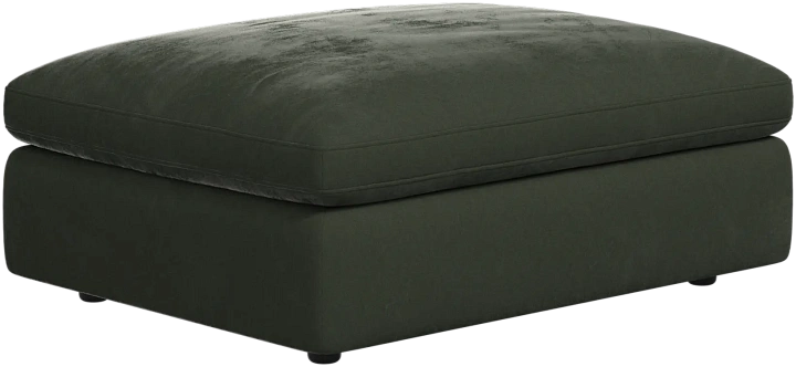 Пуф Milano - Bologna ткань темно-зеленого цвета 3256 -  Под заказ