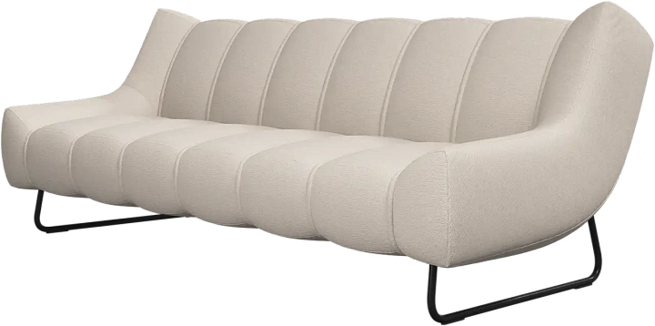 3-х местный диван Nawabari - Bristol 3063 Ткань бежевая  -  Под заказ