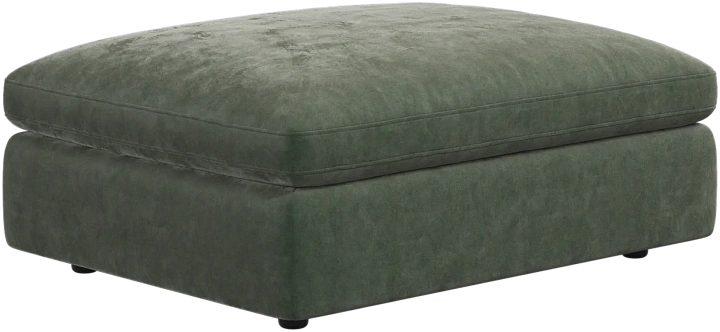 Пуф Milano -  Ravello 3223 Ткань  пыльно-зеленого цвета  -  Под заказ