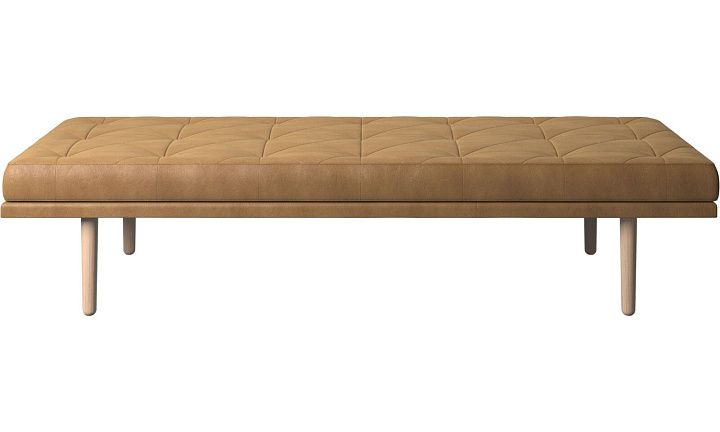 Кушетка Fusion - York 5120 Kожа коньячного цвета  -  Под заказ