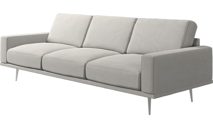 Диван Carlton - Lazio 3090 Ткань белого цвета  -  Под заказ