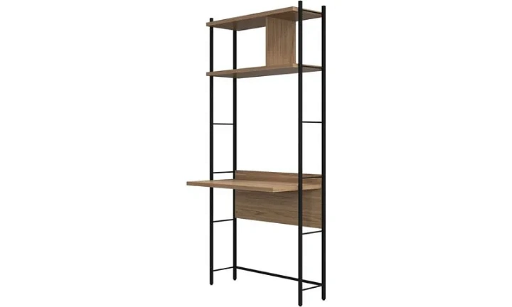 Стеллаж Calgary c рабочим местом