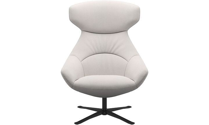 Кресло Porto с функцией вращения - Frisco 2070 Бежевая ткань  -  Под заказ