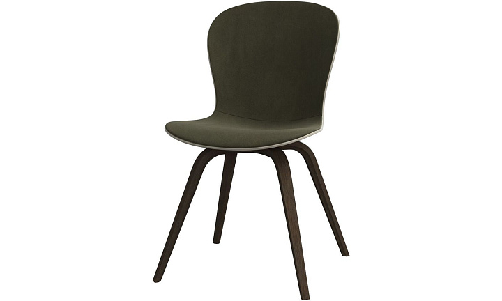 Обеденный стул Hauge - York  5121 Kожа светло-зеленая -  Под заказ