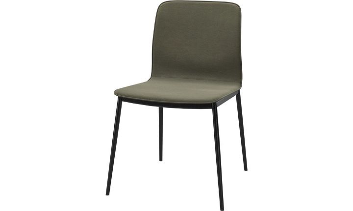 Обеденный стул Newport - York  5121 Kожа светло-зеленая -  Под заказ