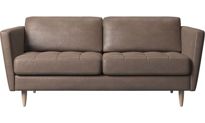 Диван Osaka - York 5122 Кожа светло-коричневого цвета  -  Под заказ