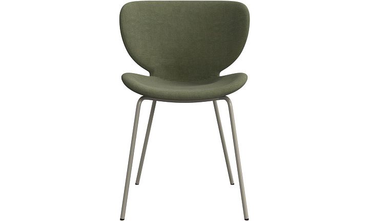 Cтул Hamilton без поворотной функции - Skagen 3165 Зеленая ткань  -  Под заказ