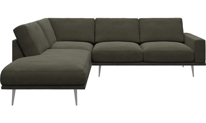 Диван Carlton с модулем для отдыха - York  5121 Kожа светло-зеленая -  Под заказ