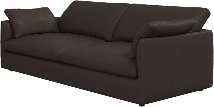 3-х местный диван Milano - Nordic Vintage кожа 5152 темно-коричневого цвета -  Под заказ