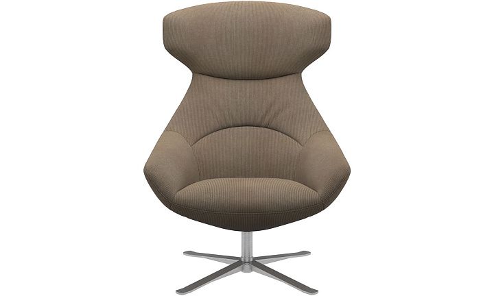 Кресло Porto с функцией вращения - Skagen 3161 Песочная ткань  -  Под заказ