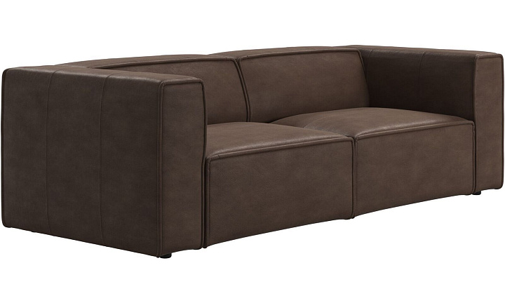 Диван Carmo - York 5122 Кожа светло-коричневого цвета  -  Под заказ