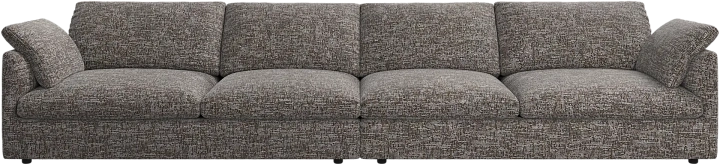 4-х местный диван Milano - Tuscany коричневого цвета 3202 -  Под заказ