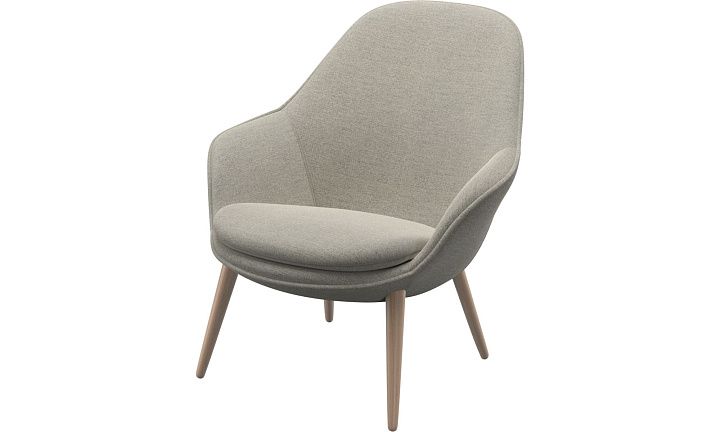 Кресло Adelaide - Lazio 3091 Ткань бежевого цвета  -  Под заказ