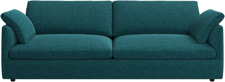 3-х местный диван Milano - Napoli 2253 Ткань зелено-голубого цвета  -  Под заказ