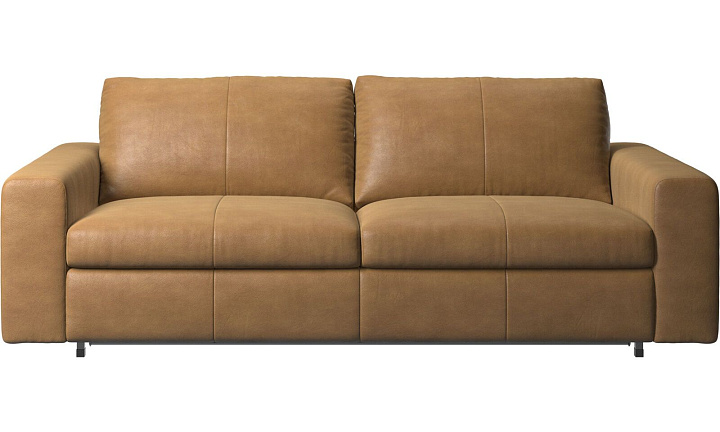 Диван-кровать Taylor - York 5120 Kожа коньячного цвета  -  Под заказ