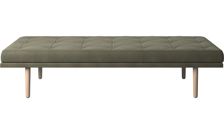 Кушетка Fusion - York  5121 Kожа светло-зеленая -  Под заказ