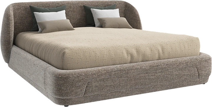 Кровать Bolzano - Tuscany бежевого цвета 3201 -  Под заказ