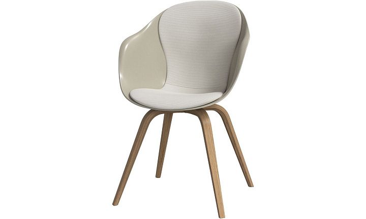 Обеденный стул Hauge - Skagen 3160 Бежевая ткань  -  Под заказ