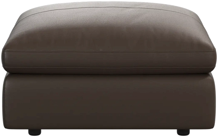 Пуф Milano - Nordic Grain 5131 Кожа цвета камня -  Под заказ